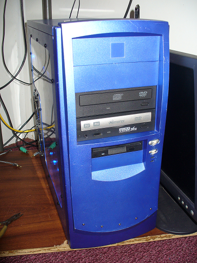 the blue pc